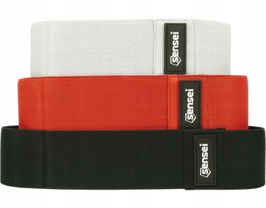 Набір фітнес-резинок Sensei 10-25 кг, 3 шт.