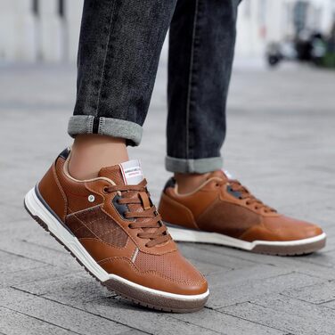 ARRIGO BELLO Чоловічі кросівки: зручні, універсальні, для відпочинку, роботи та прогулянок на природі. Розміри 41-46 (колір: коричневий)