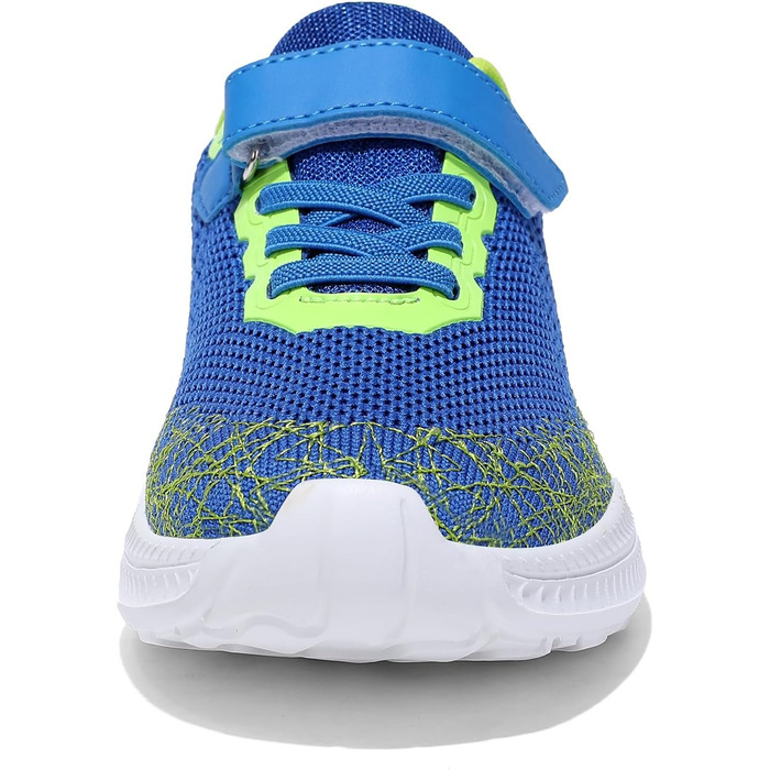 Дитячі кросівки для хлопчиків: спортивні, зала, біг, дихаючі, блакитні та жовті, 29 EU