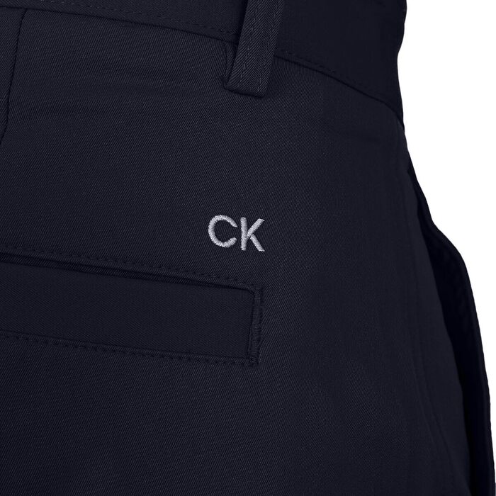 Чоловічі шорти для гольфу Calvin Klein Micro Tech 2026, легкі, дихаючі, стрейч, темно-сині (Marine), розмір 36