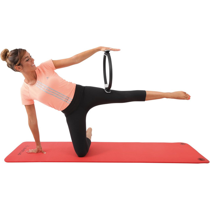 Кільце для пілатесу Sveltus Unisex, чорний/сірий, діаметр 38 см