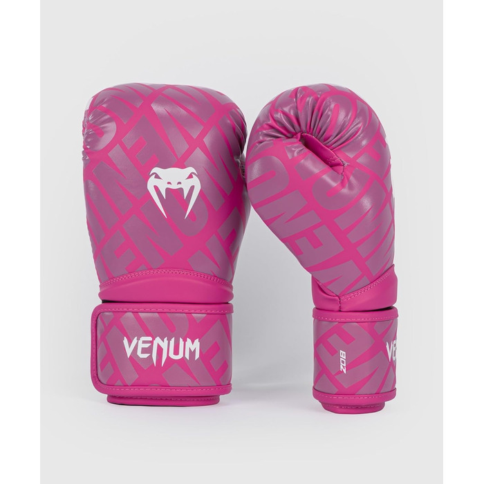 Боксерські рукавички Venum Contender 1.5 XT для дітей, білі/рожеві, 8 Oz