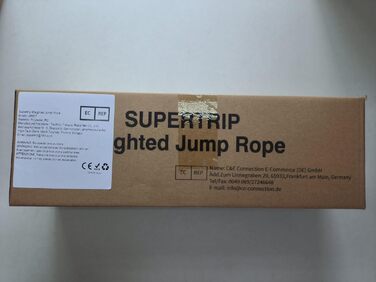 Стрибкове канат Supertrip Upgrade з обтяженими ручками для фітнесу, 2-ге покоління, 360° обертання, для жінок та чоловіків, для тренування всього тіла
