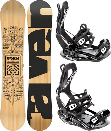 Сноуборд RAVEN Solid Classic + фіксуючі кріплення FT360 Black XL (156 см)