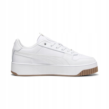 Жіночі шкіряні кеди Puma Carina Street Lux 397487 01, білі, розмір 36