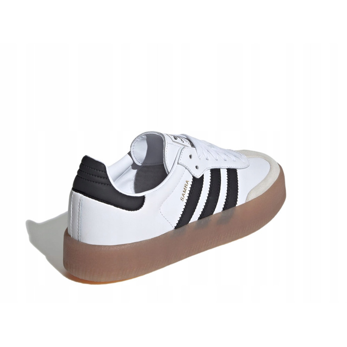 Жіночі кросівки adidas Sambae JI1349 білі, шкіряні, 38 2/3