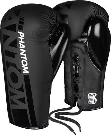 Боксерські рукавички Phantom APEX на шнурівці, 10-16 унцій, для MMA та боксу