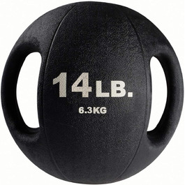 Медичний м'яч Body-Solid Dual Grip, для фітнесу та реабілітації