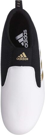 Кеди для карате та тхеквондо Adidas для дорослих та дітей, білий та золотий, 38.5 EU