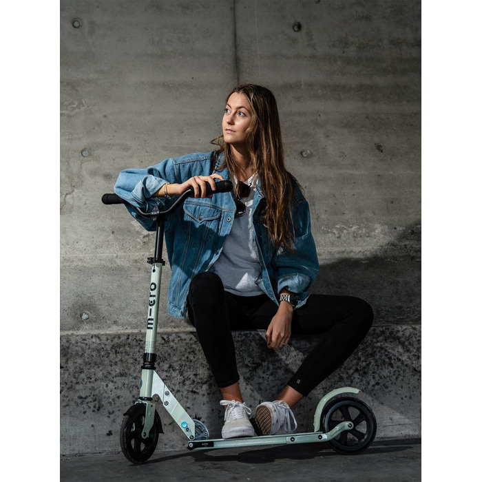 Самокат Micro Speed Deluxe для дорослих, швидкий, складаний, для міста