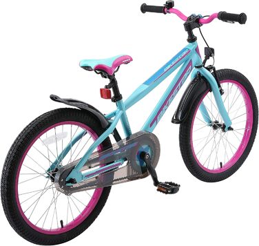 Дитячий велосипед BIKESTAR 20 дюймів для хлопчиків і дівчаток від 6 років, гірський, тестування без ризику