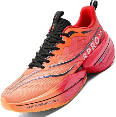 Дитячі кросівки для дівчаток, бігові та для ходьби, спортивні, дихаючі, легкі, для активного відпочинку, чорного кольору, розмір 36 (38 2/3 EU, Оранжевий)