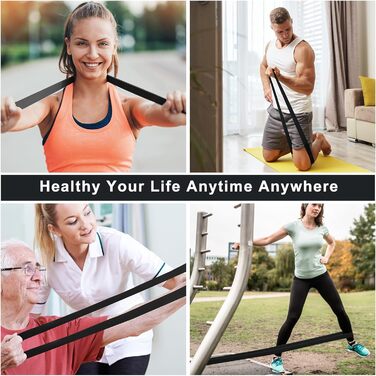 Еластична стрічка для фітнесу та йоги, 3 шт. (25-50 lbs)