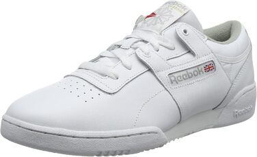 Чоловічі фітнес-кеди Reebok Workout Low 37 EU, білий, сірий