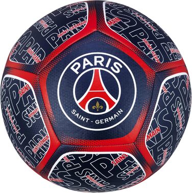 М'яч для футболу Paris Saint-Germain (PSG), офіційна колекція, розмір 5, блакитний, універсальний розмір