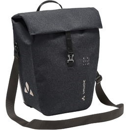 Велосумка Vaude Recycle Commute Single 20 л, водонепроникна, чорна, для заднього багажника, Німеччина