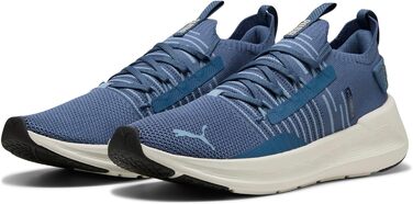 Кросівки Puma Softride Symmetry Fuzion для бігу, 46 EU, Dark Indigo/Cool Blue/Alpine Snow