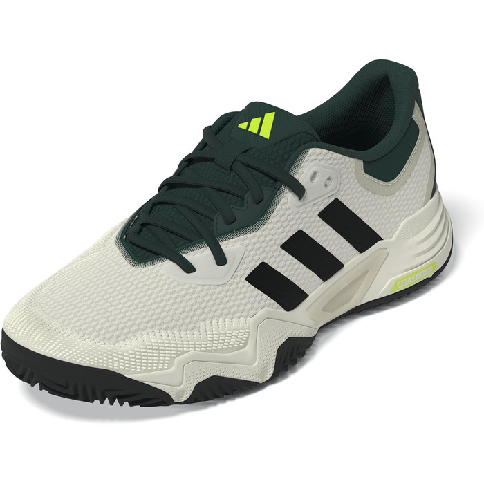 Тенісні кросівки adidas Solematch Control 2 Clay для ґрунту (42 2/3 EU, Білий/Чорний/Хвилястий)
