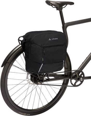 Велосумка VAUDE Cycle Messenger M унісекс, чорна, універсальний розмір