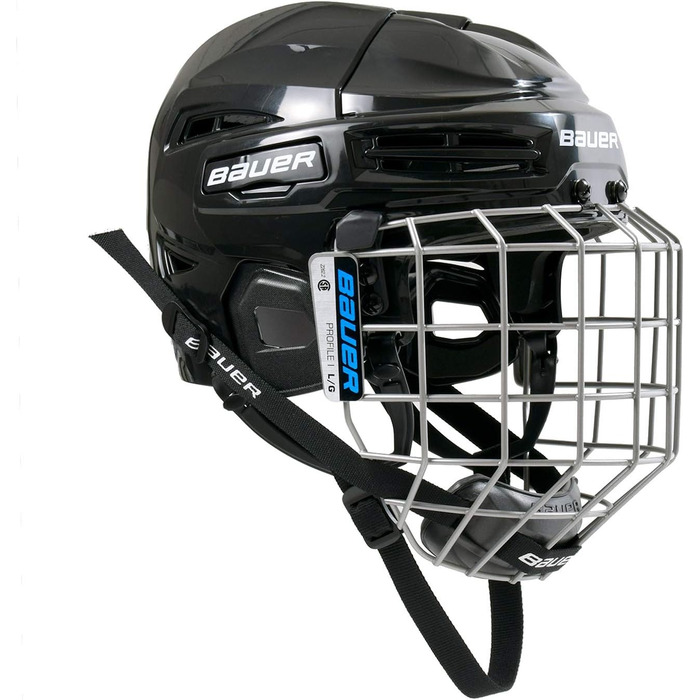 Хокейний шолом Bauer IMS 5.0 з ґратами для захисту