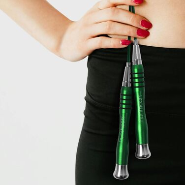 Стрибкова скакалка Huhloch Speed Rope Green