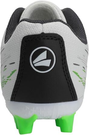 Дитячі футбольні бутси JAKO Stepover (37 EU, білий, неоновий зелений)