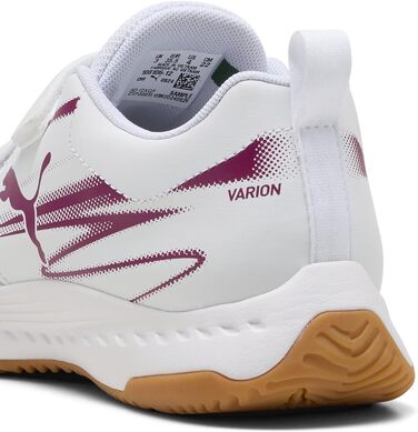 Дитячі кросівки для залу Puma Varion II V Jr Indoor Court Shoe (29 EU, білий, Puma White Berry)