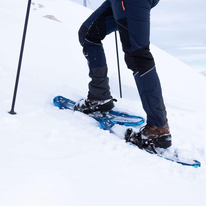Легкі снігоступи outdoorer SnowHiker з алюмінієвою рамою та храповим кріпленням для жінок і чоловіків