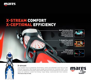 Ласти Mares X-Stream для дорослих, унісекс, жовті