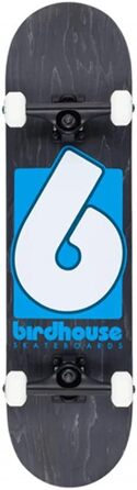 Скейтборд Birdhouse Stage 3 B Logo 8.0' чорний, повний комплект