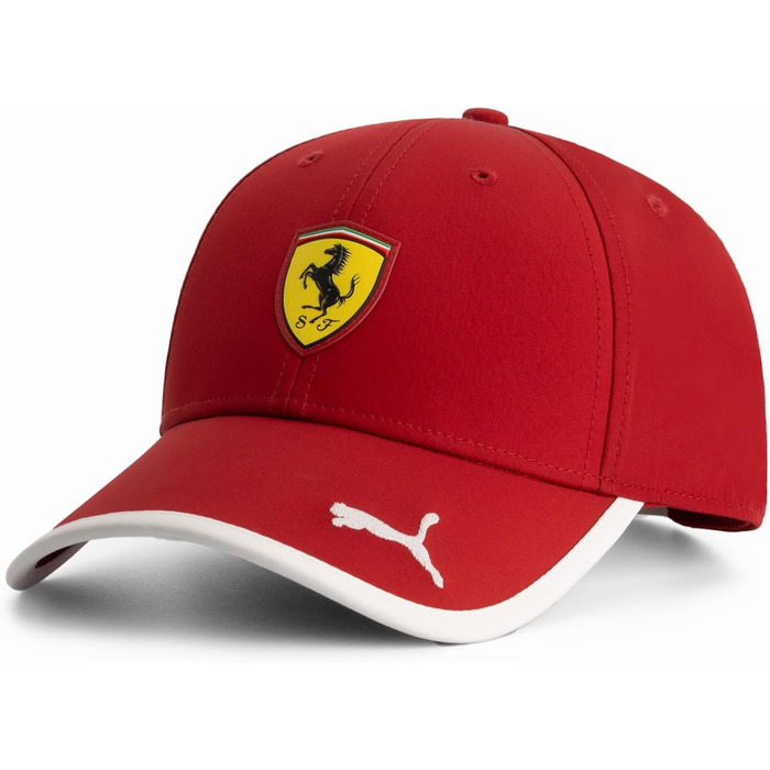 Кепка PUMA Scuderia Ferrari F1 для дітей з логотипом - червона, універсальний розмір