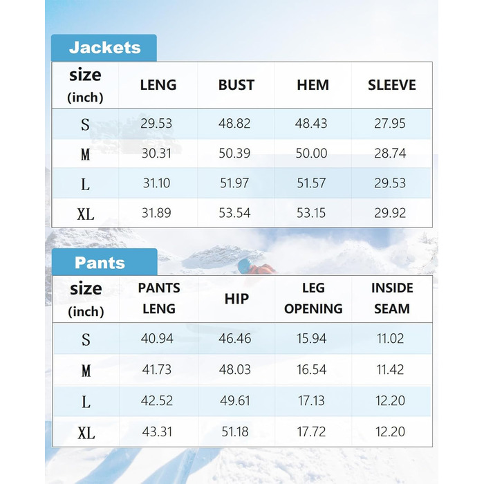 Сніговий комбінезон HOUZONIY для жінок та чоловіків. Теплий, водонепроникний, з капюшоном, для катання на лижах та сноуборді. Розмір S T63+Рожевий