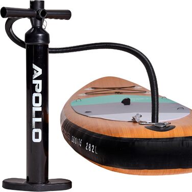 Надувна SUP-дошка Apollo iSUP 10’8/12’ комплект: весло, насос, для початківців і профі