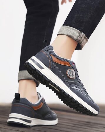 ARRIGO BELLO Кросівки чоловічі спортивні для прогулянок та активного відпочинку, розмір 41-46, колір блакитний