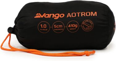 Надувний килимок для кемпінгу Vango Aotrom Anthracite Black