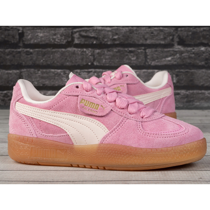 Жіночі спортивні кеди Puma на платформі, шкіряні, розмір 36