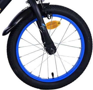 Дитячий велосипед Volare Batman 16 дюймів чорного кольору - безпека, комфорт та розваги!