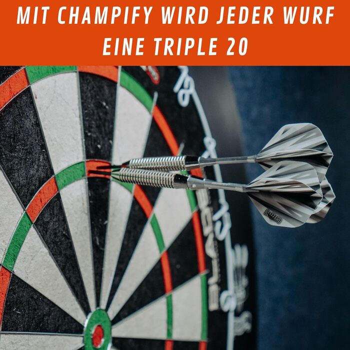 Набір дротиків сталеві Brass 23g з аксесуарами (червоні) - 3 шт.