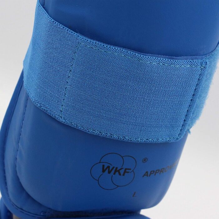 Захист гомілки та стопи Adidas WKF Karate знімний, L, синій
