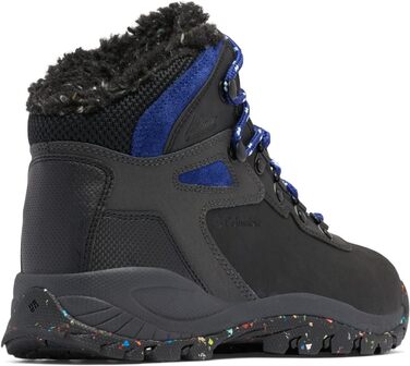 Черевики жіночі Columbia Newton Ridge Plus Omni Heat 38 EU чорного кольору з темно-синьою вставкою