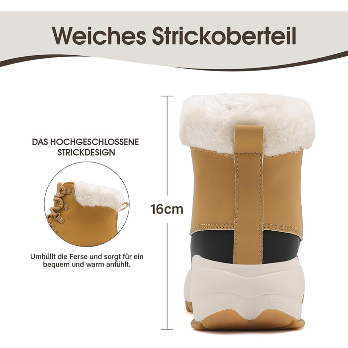 Зимові шкарпетки-черевики для жінок, водонепроникні, утеплені, зелені та коричневі, розмір 37-42