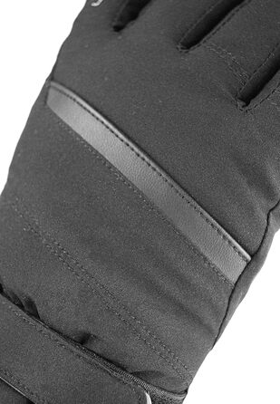 Жіночі лижні рукавички Reusch Sandy Gore-Tex, водонепроникні, дихаючі, теплі, чорні-сріблясті, розмір 6