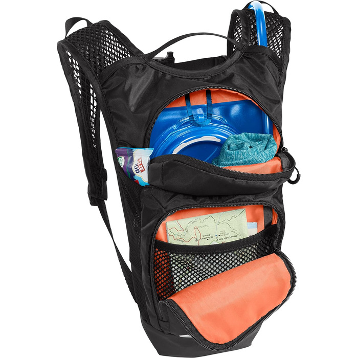 Рюкзак гідратор CAMELBAK M.U.L.E 3 л чорний/червоний, універсальний для дорослих