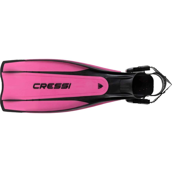 Ласти для дайвінгу Cressi Pro Light Open Heel S/M (40/41), чорні/рожеві