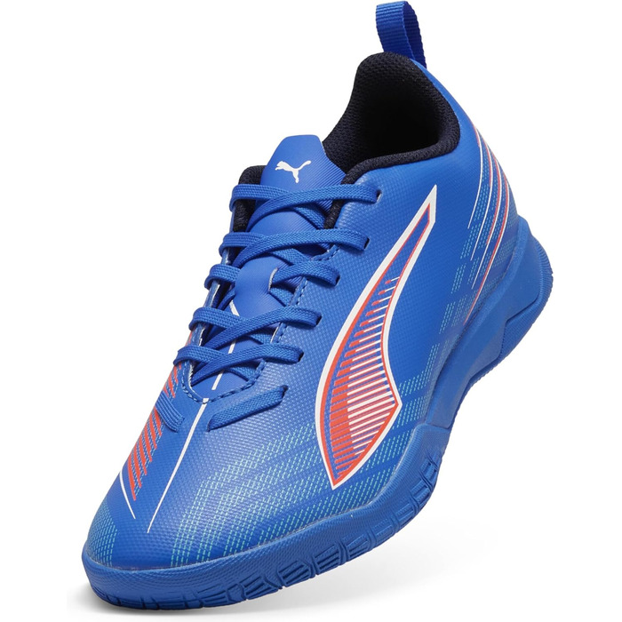 Дитячі футбольні бутси PUMA Ultra 6 Play It Jr (35 EU, Ultra Blau Puma Weiß Leuchtend Rot)