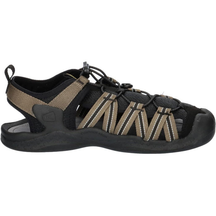 Чоловічі сандалії KEEN Drift Creek H2, 45 EU, оливковий/чорний