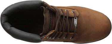 Черевики Skechers Sergeants Verdict 4442 DSCH, чоловічі, коричневі, водонепроникні, шкіра Crazyhorse