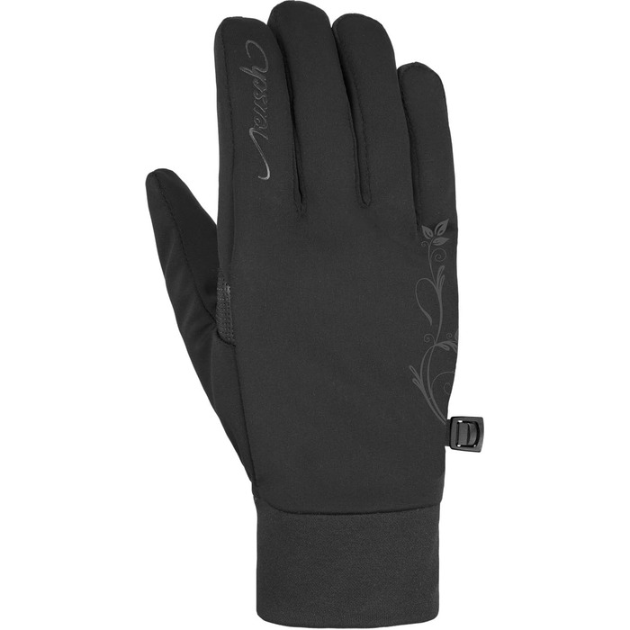 Жіночі рукавички Reusch Saskia Touch-Tec чорні, сенсорні, розмір 7