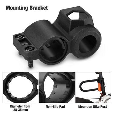 Замок для велосипеда ValueMax Bügelschloss: стале трос 1.8м, кріплення, 2 ключі, 2-в-1 для велосипедів, мотоциклів, MTB, E-Bike