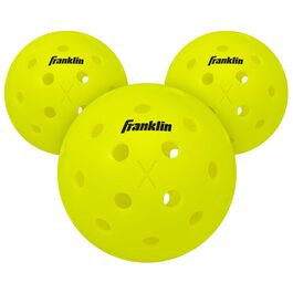 Franklin Sports Pickleball-X Performance 40 Outdoor-Bälle - Жовті м'ячі для піклболу, 40 шт.
